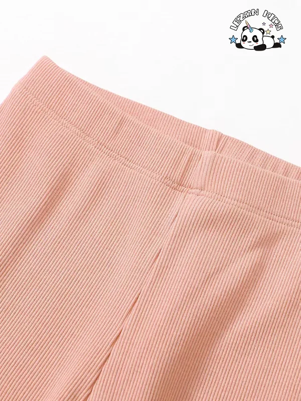 LEZONKIDS - Conjunto de Roupas Personalizáveis para Meninas com Camiseta de Manga Longa e Impressão - Conjuntos de Roupas para Meninas